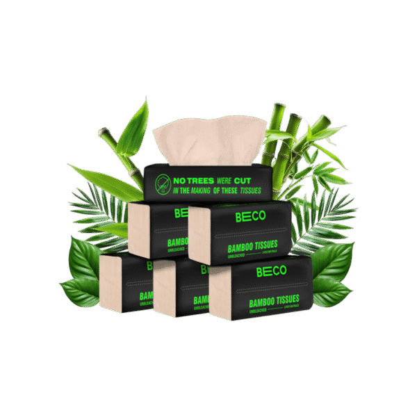 Beco Super Soft Bamboo Face Tissue - Buy 3 Get 3 Free (2 Ply)