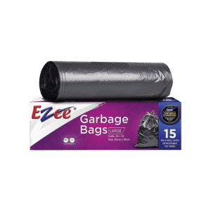 Ezee Premium Garbage Bag (Large, Black)