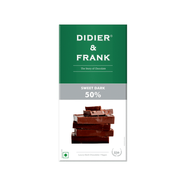 Didier & Frank Sweet Dark - 50% Dark Chocolate Bar