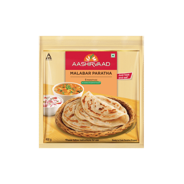 Aashirvaad Malabar Paratha (Heat & Eat)
