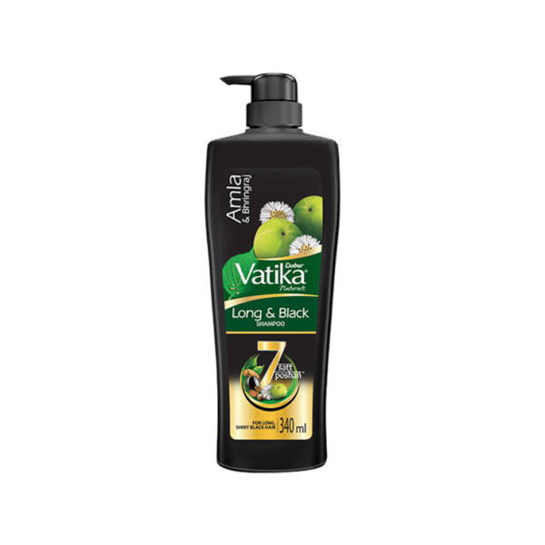 Dabur Vatika Long & Black - Power of 7 Natural Ingredients Shampoo