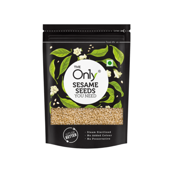 On1y White Sesame Seeds