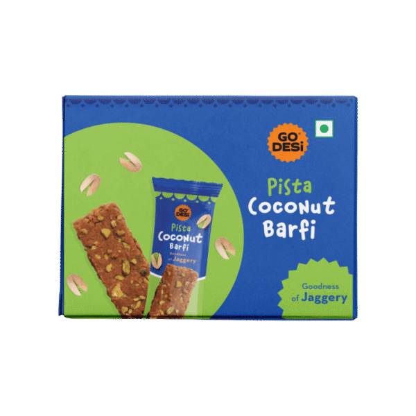 Pista Coconut Barfi by GO DESi