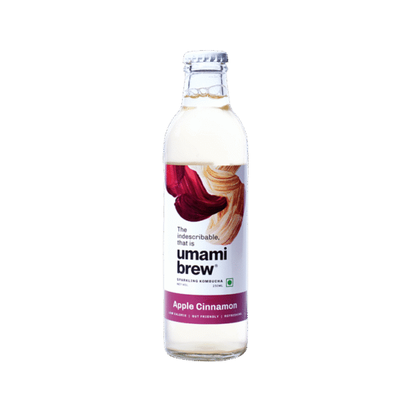 Umami Brew Sparkling Kombucha (Apple Cinnamon)