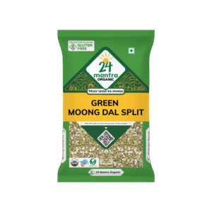 24 Mantra Organic Moong Dal (Chilka) Split