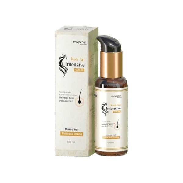Myupchar Ayurveda Kesh Art Bhringraj Hair Oil with Amla & Hibiscus