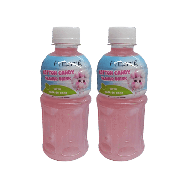 Fiesta Cotton Candy Juice with Nata De Coco