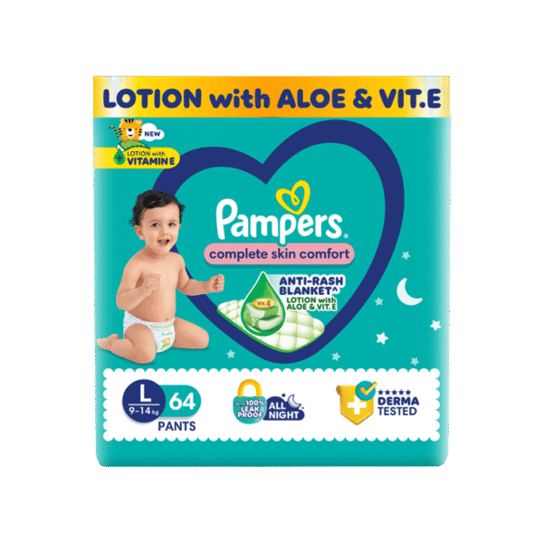 Pampers Baby Diaper (L, 9-14 kg)