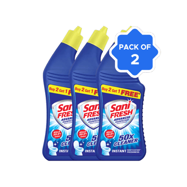 Sani Fresh Ultra Shine Toilet Cleaner Buy 2 Get 1 Free - Pack of 2