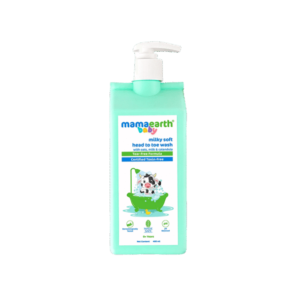 Mamaearth Milky Soft Head To Toe Baby Wash