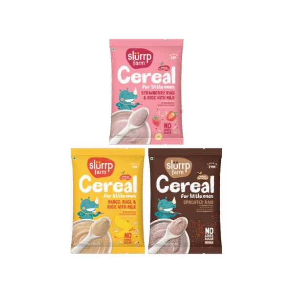Slurrp Farm Multigrain Kids Cereal Trial Pack Combo