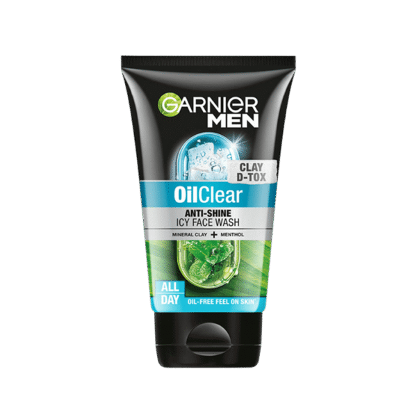 Garnier Men Clay D-Tox Deep Cleansing Icy Face Wash 100 g