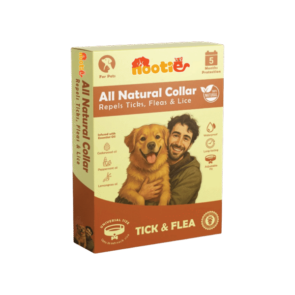 Nootie All Natural Tick & Flea Dog Collar (Multicolour)