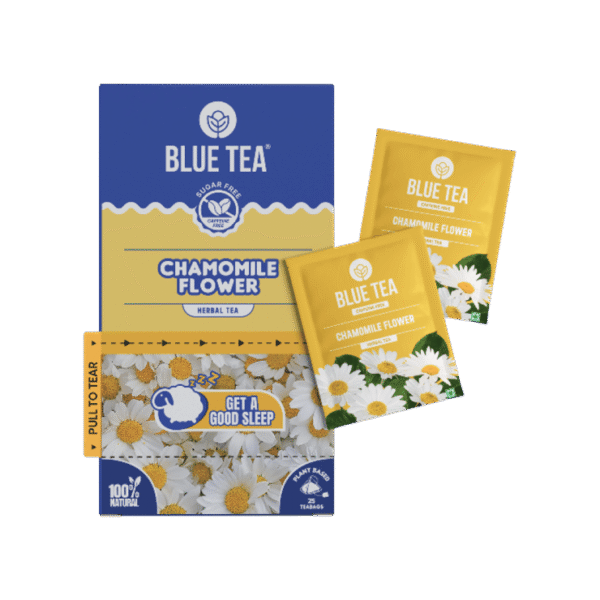 Blue Tea Chamomile Flower Herbal Tea