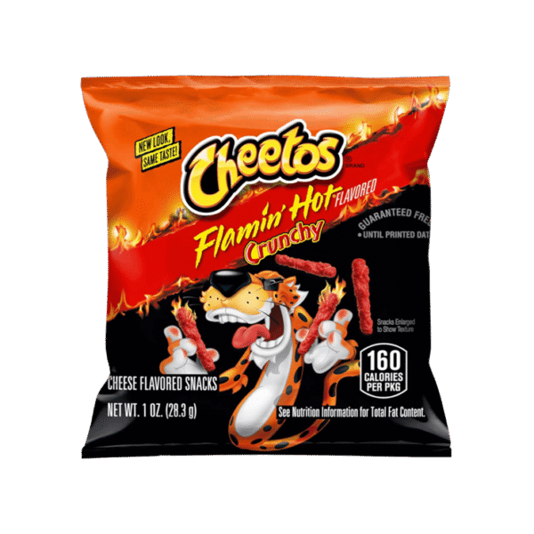 Cheetos Flamin Hot Crunchy Puffs