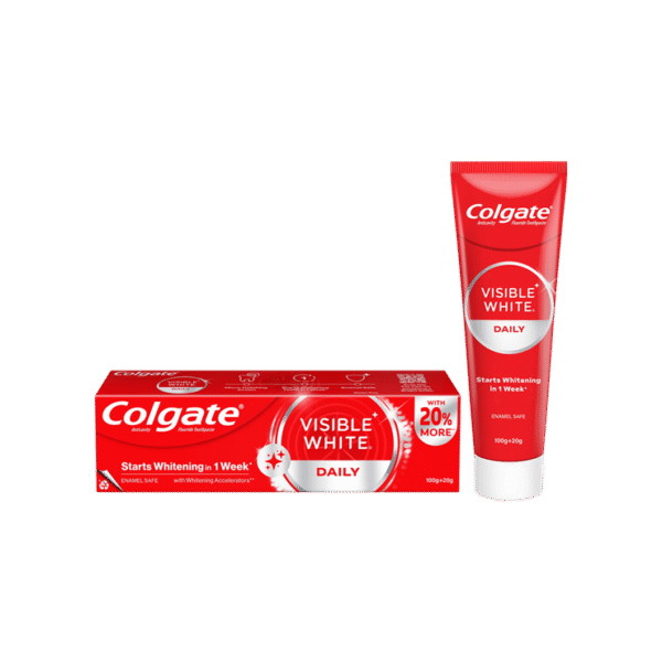 Colgate Visible White Sparkling Mint Toothpaste