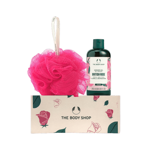 The Body Shop Blooming British Rose Shower Gel Gift Set