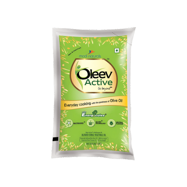 Oleev Active Olive & Rice Bran Blended Cooking Oil