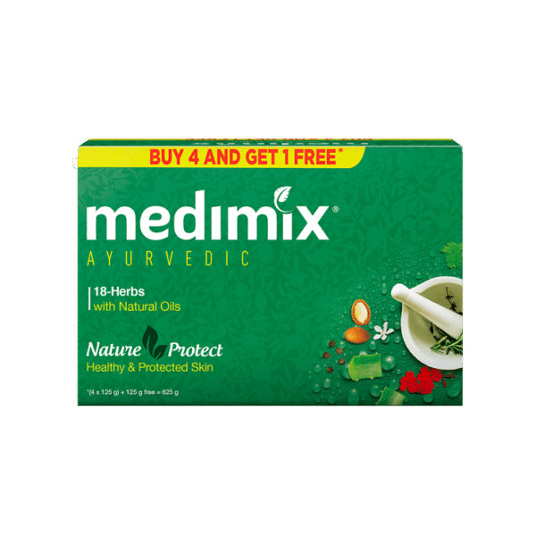 Medimix Classic 18-Herb with Natural Oils Soap 5x125 g