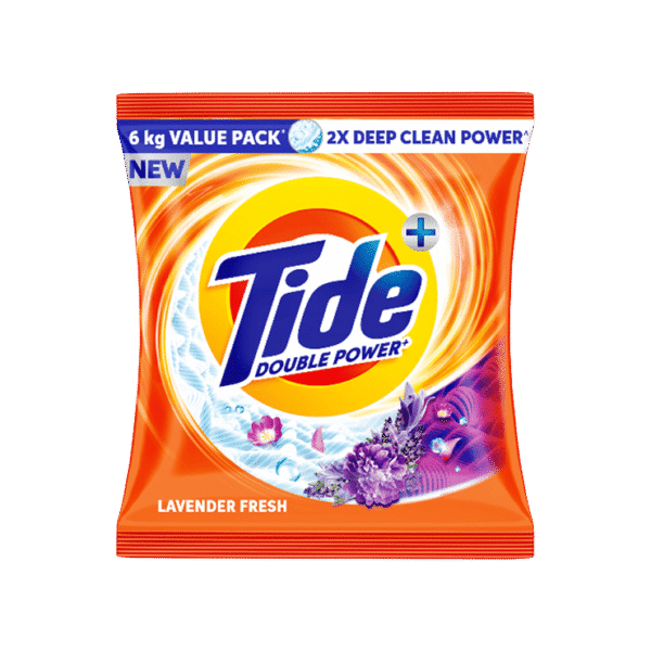 Tide Double Power Plus Detergent Powder (Lavender Fresh)
