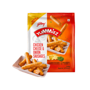 Godrej Yummiez Cheese & Onion Chicken Sausage