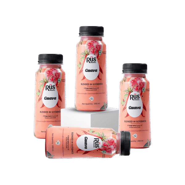 Rus Organic Guava Juice (Pack of 4)
