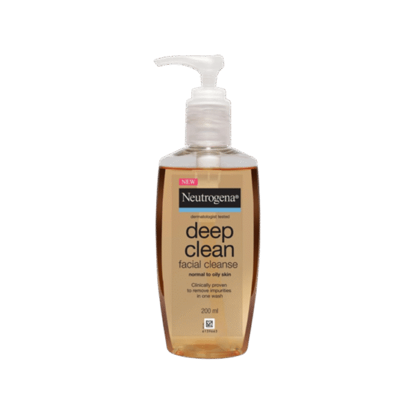 Neutrogena Deep Clean Face Cleanser (Normal to Oily Skin)