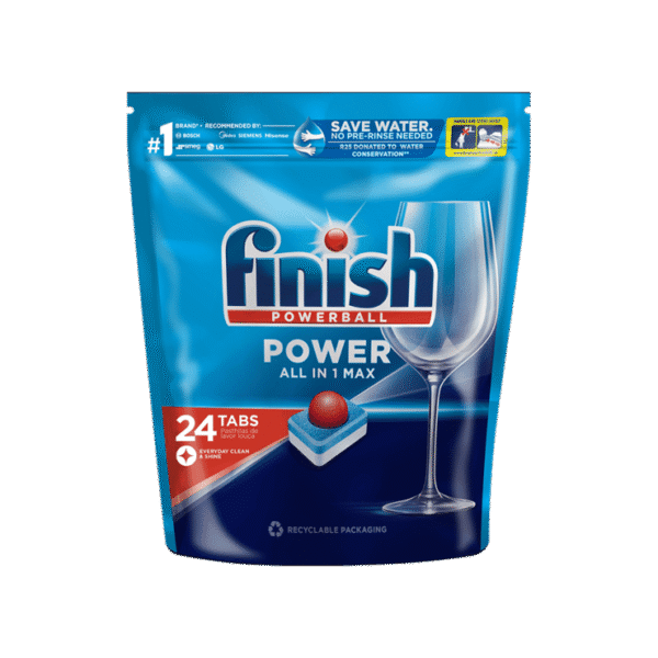 Finish Powerball All In 1 Max Dishwasher Tablet