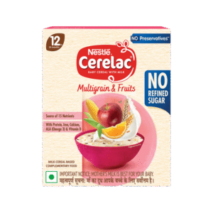 Nestle Cerelac Multigrain & Fruits Baby Cereal (No Refined Sugar, 12 - 24 Months)