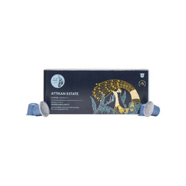 Blue Tokai Attikan Estate Medium Dark Roast Coffee Capsules