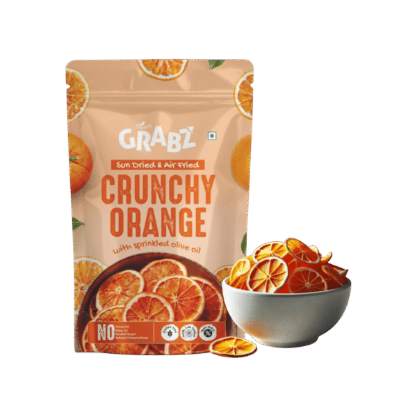 Grabz Sun Dried Orange Healthy Chips