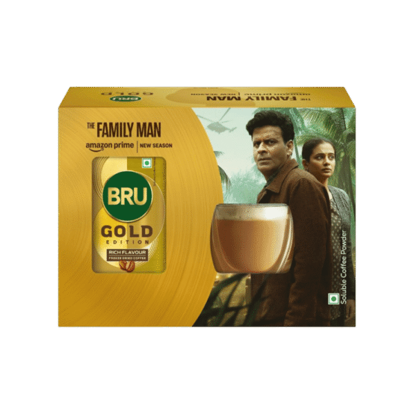 Bru Gold Premium Instant Coffee - Free Glass Mug