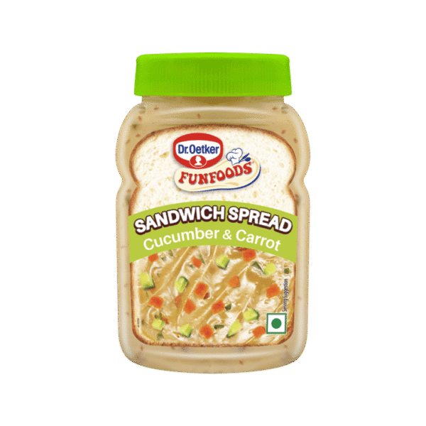 Dr. Oetker FunFoods Veg Cucumber & Carrot Sandwich Spread