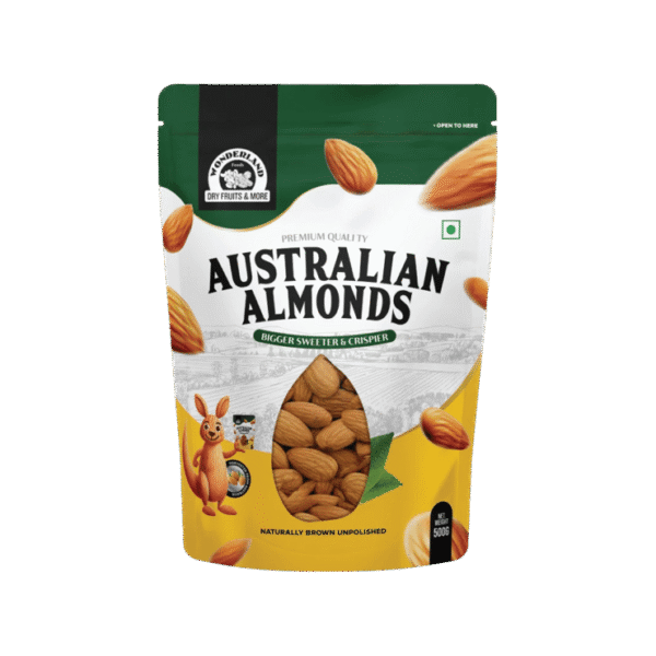Wonderland Foods Australian Almonds (Hirave Badam)