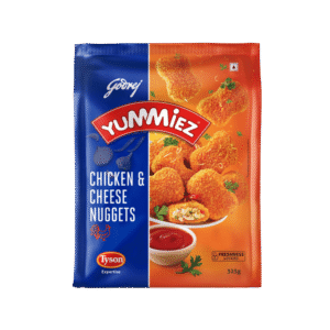 Godrej Yummiez Cheese & Chicken Nuggets (Frozen)