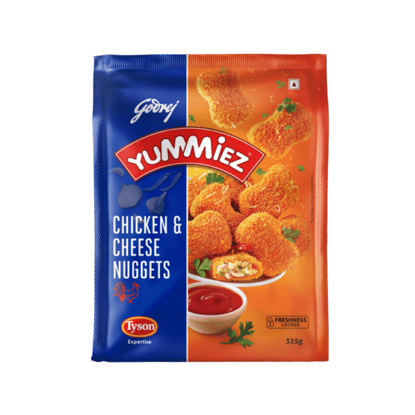 Godrej Yummiez Cheese & Chicken Nuggets (Frozen)