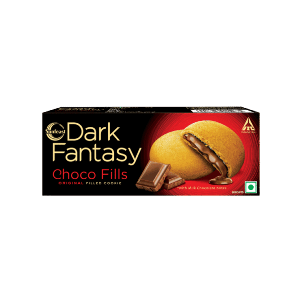 Sunfeast Dark Fantasy Desserts Choconut Dipped Cookies