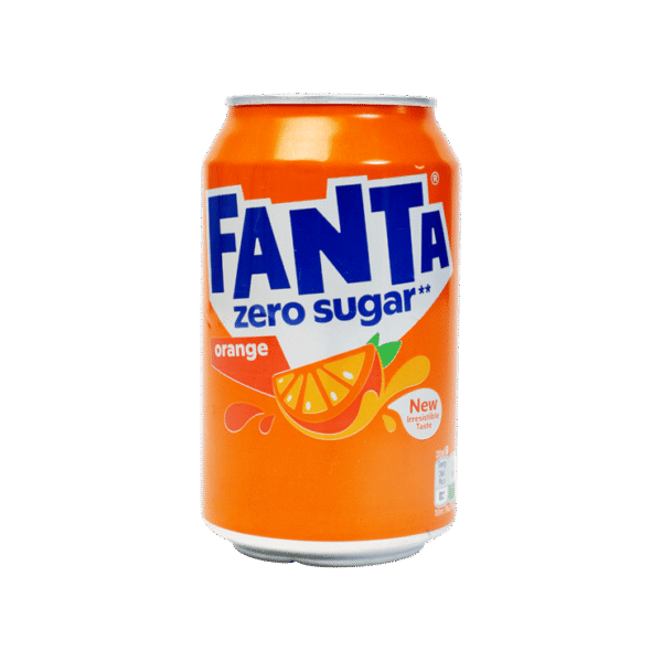 Fanta Orange Soft Drink (Zero Sugar)