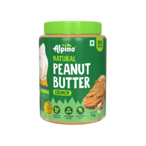 Alpino Natural Crunch Unsweetened Peanut Butter