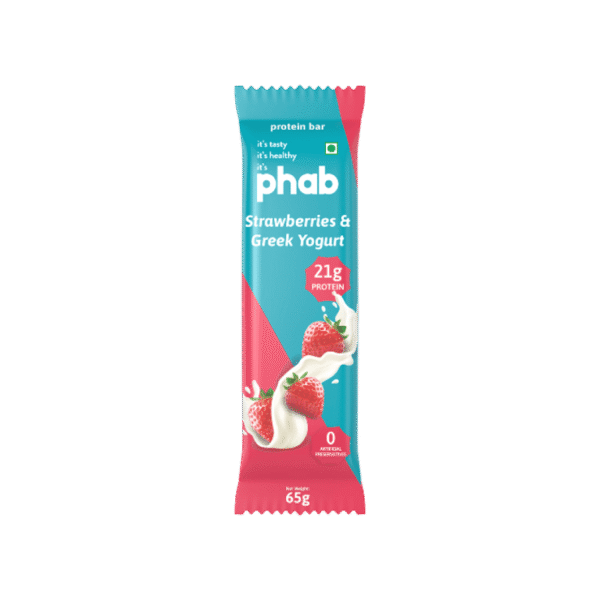 Phab 21g Protein Strawberry and Greek Yogurt Protein Bar