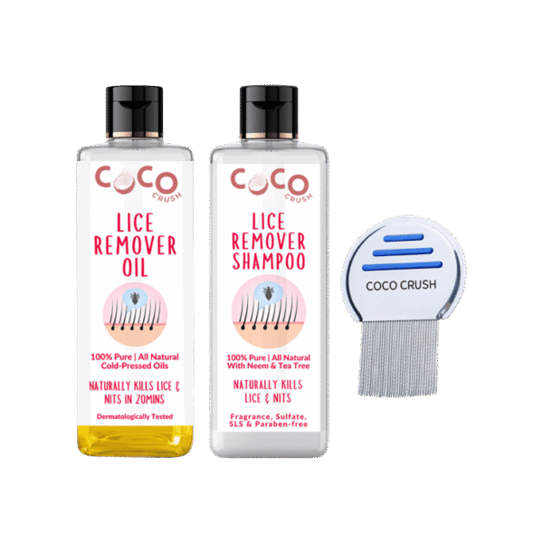 Coco Crush Lice & Nits Removal Hair Care Kit