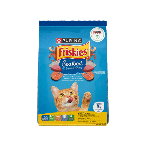 Purina FRISKIES Seafood Sensations Dry Cat Food