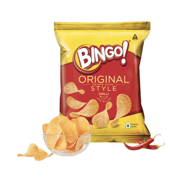Bingo Original Style Chilli Sprinkled Potato Chips