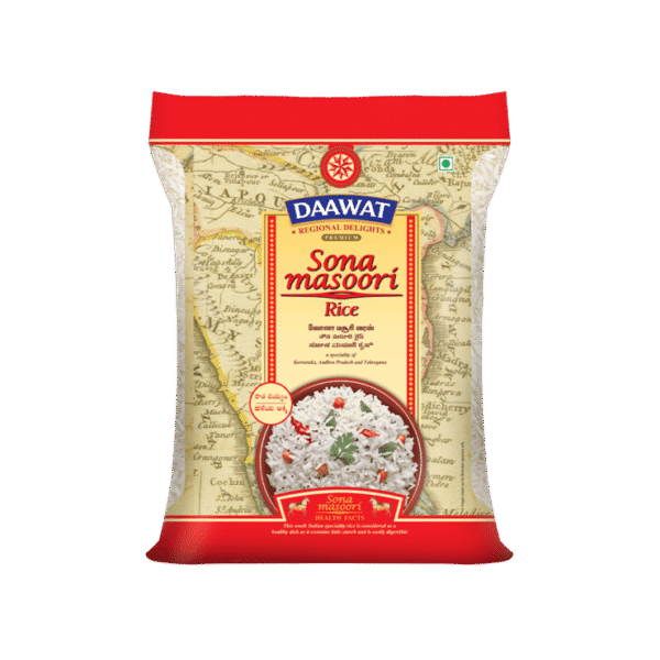Daawat Sona Masoori/ Sonamasuri Rice (Medium Grain)