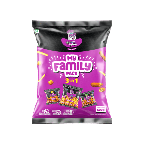 HyFun My Family Pack (3 In 1) Frozen Snack