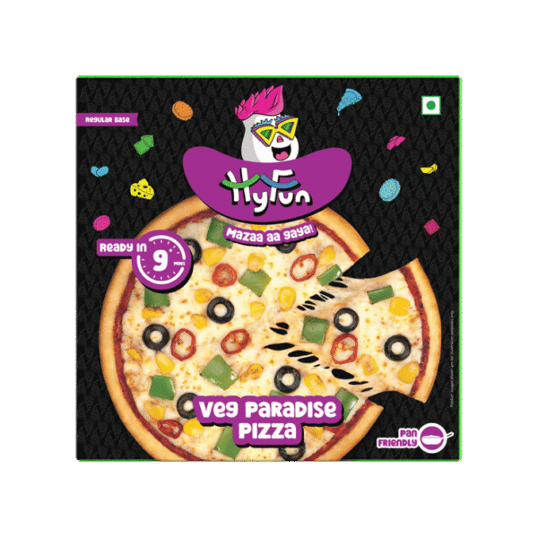 HyFun Veg Paradise Pizza (Regular Base)