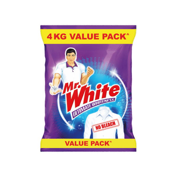 Mr. White Detergent Powder with 2X Active Power