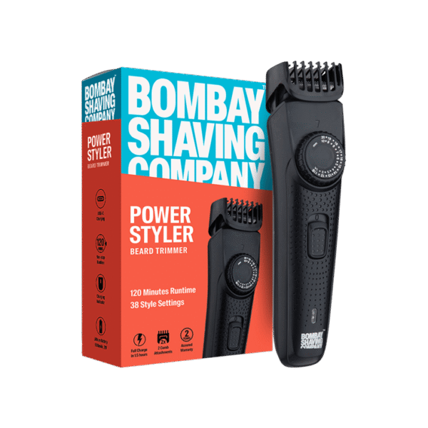 Bombay Shaving Company Power Styler Beard Trimmer for Men (2W)