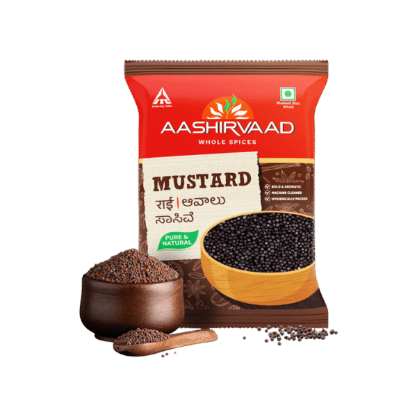 Aashirvaad Pure Whole Sarso/ Mustard Seeds