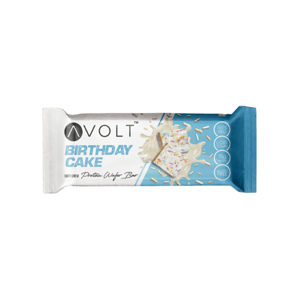 Avolt Birthday Cake 15g Protein Wafer Bar